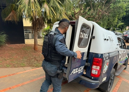 Força Tática prende foragido da Justiça no centro de Nova Andradina