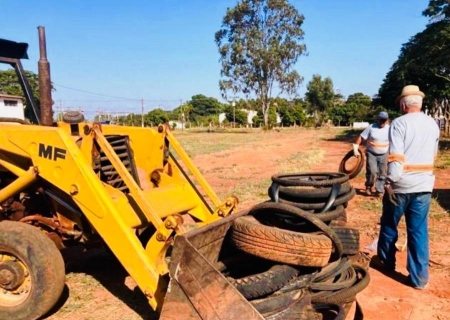 Sademat fará ação especial de coleta de pneus para descarte correto