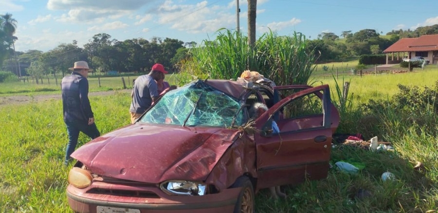 Acidente na BR-376 deixa cinco pessoas feridas entre Ivinhema e Deodápolis