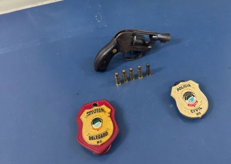 Foragido por homicídio é preso em Bonito e arma do crime é apreendida