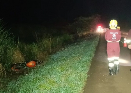 Motociclista morre após colisão com caminhão na BR-163 entre Dourados e Douradina