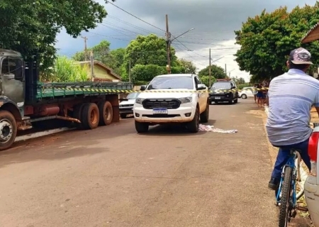 Menina de 2 anos morre atropelada na região central de Deodápolis