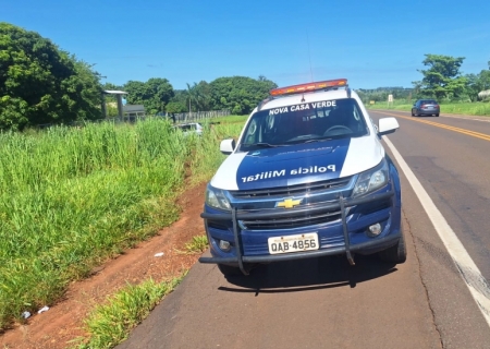 Homem é preso por invasão de propriedade após incêndio em área rural de Nova Casa Verde