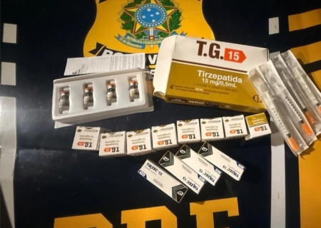 Celulares e medicamentos são apreendidos pela PRF em Nova Alvorada do Sul
