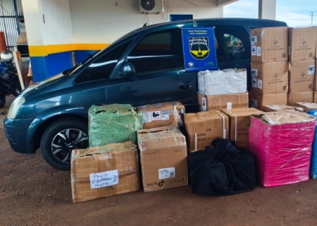 PMR apreende R$ 195 mil em mercadorias estrangeiras sem nota fiscal na MS-141