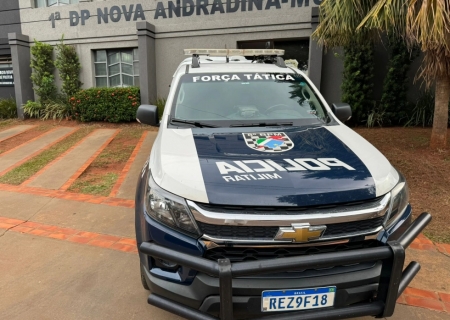 Foragido com mandado da Justiça Federal é preso após tentar fugir em mercearia de Nova Andradina