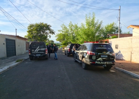 Polícia Civil desarticula grupo investigado por furto de cofre e apreende mais de 16 kg de drogas em Corumbá