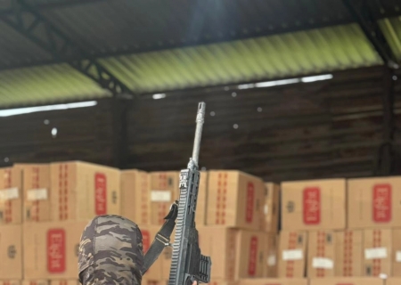 DOF apreende 125 mil pacotes de cigarros e causa prejuízo milionário ao crime na fronteira