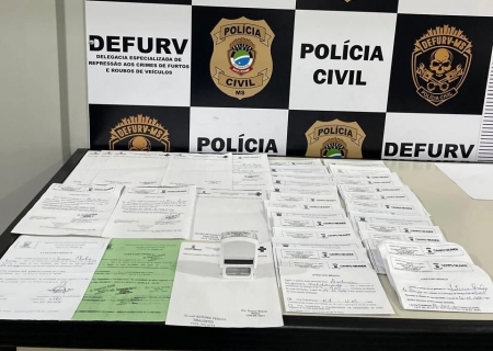 Suspeito de tentativa de latrocínio é preso com atestados médicos falsos no centro de Campo Grande