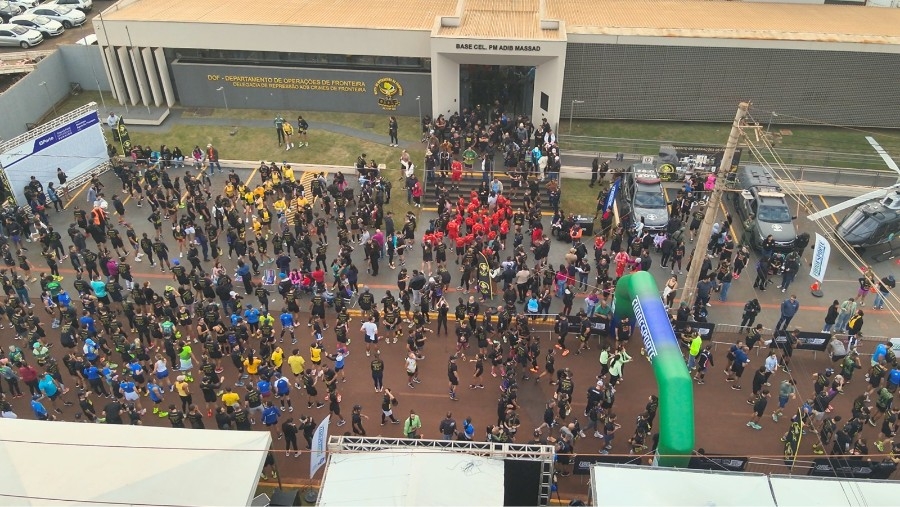 DOF realiza 3ª Corrida Águia da Fronteira em Dourados no dia 31 de maio