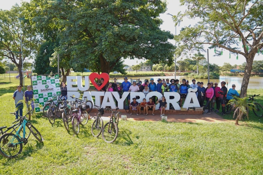 1º Pedal Turístico e Ecológico mobiliza comunidade e promove ação ambiental em Batayporã