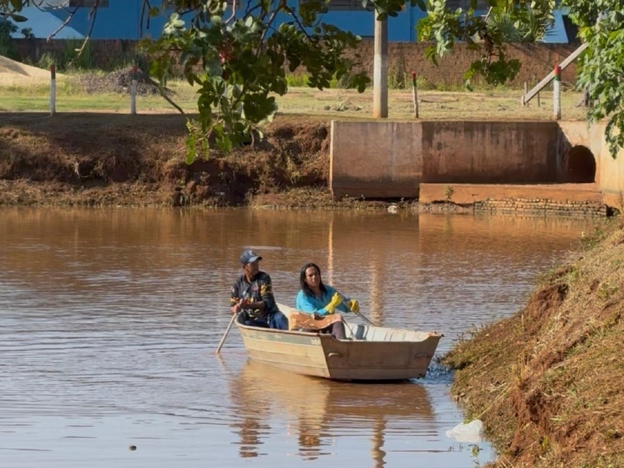 Ação na Lagoa do Sapo reforça conscientização pelo Dia Mundial da Água em Batayporã
