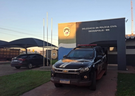 Polícia Civil prende suspeito de homicídio em menos de 48 horas em Deodápolis
