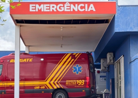 Criança de 7 anos fica ferida após ser atropelada por carreta em Ivinhema