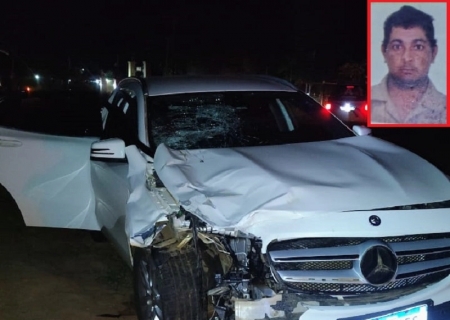 Ciclista morre após colisão com carro na MS-141 entre Ivinhema e Angélica