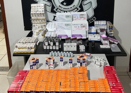 Denar apreende carga milionária e prende cinco por descaminho e contrabando na BR-060