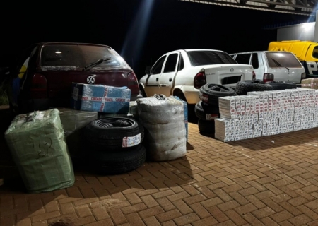 PMR apreende R$ 122 mil em mercadorias irregulares durante fiscalização em Maracaju