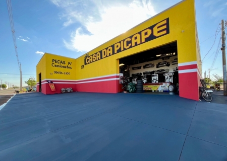 Casa da Picape reúne mais de 20 mil peças para veículos em Nova Andradina