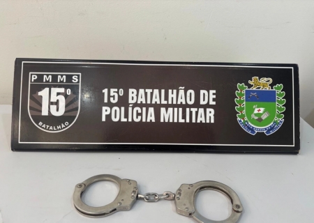 Homem com mais de 60 passagens é preso pela Polícia Militar em Maracaju