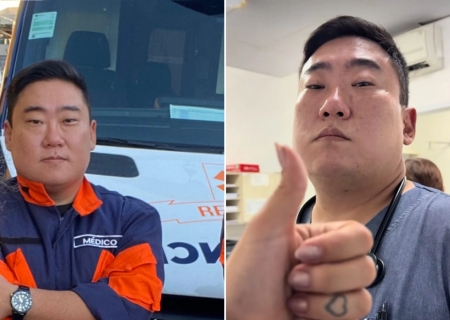 Médico nova-andradinense viraliza no TikTok com “cara amarrada” durante plantões