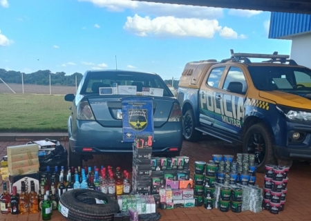 PMR apreende R$ 75 mil em mercadorias estrangeiras em Maracaju