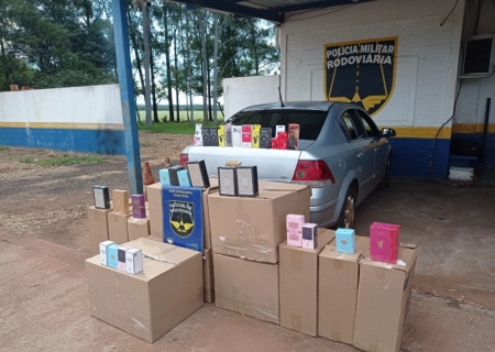 PMR apreende mercadorias irregulares em Ponta Porã