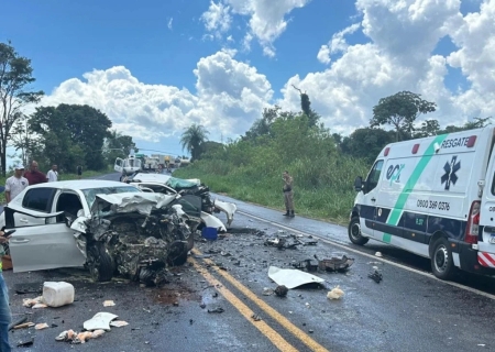 Colisão frontal na BR-376 mata duas pessoas em Diamante do Norte; jovem de 21 anos era nova-andradinense