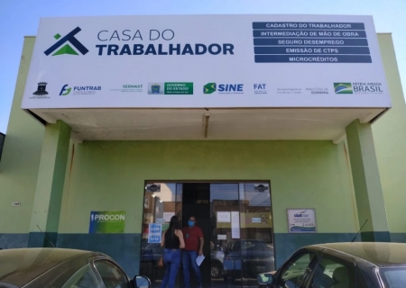 Casa do Trabalhador divulga vagas atualizadas para esta segunda em Nova Andradina