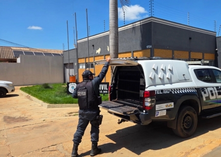 Homem é conduzido pela Polícia Militar após agredir familiares em Batayporã