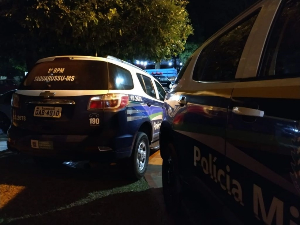 Bêbado ao volante é preso após direção perigosa em Taquarussu