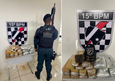 Mulher é presa com mais de 20 quilos de drogas em ônibus no terminal rodoviário de Maracaju