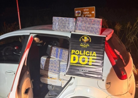 DOF prende casal com mais de 170 kg de maconha em Laguna Carapã