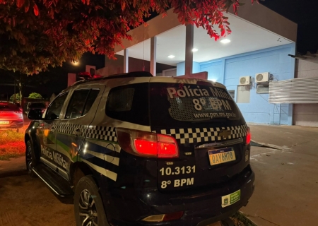 Briga em hospedagem termina com homem ferido e outro detido em Nova Andradina