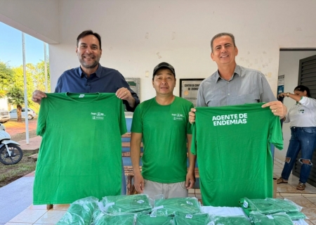 Prefeitura padroniza equipe do CCZ com entrega de novos uniformes
