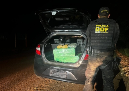 Traficante é preso pelo DOF com mais de 100 kg de drogas em Caarapó