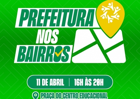 “Prefeitura nos Bairros” levará serviços e cidadania aos bairros de Nova Andradina