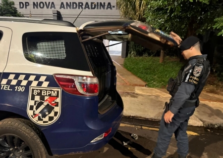 Força Tática prende funcionário suspeito de desviar materiais e portar arma em Nova Andradina