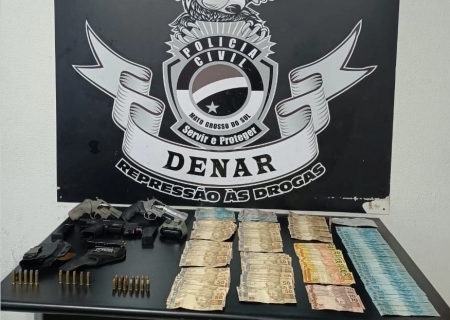 Denar prende quatro em operação sobre desvio de drogas em Campo Grande