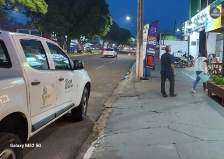 Vigilância Sanitária retoma fiscalizações noturnas no comércio de Nova Andradina