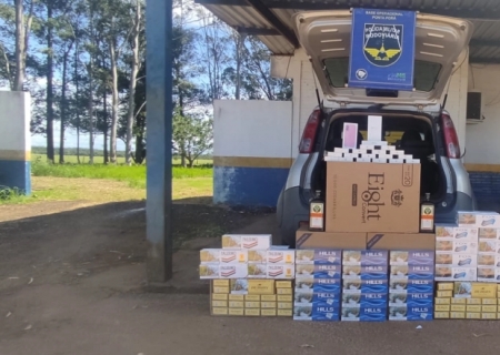 Mercadorias ilegais avaliadas em mais de R$ 86 mil são apreendidas na MS-164 em Ponta Porã