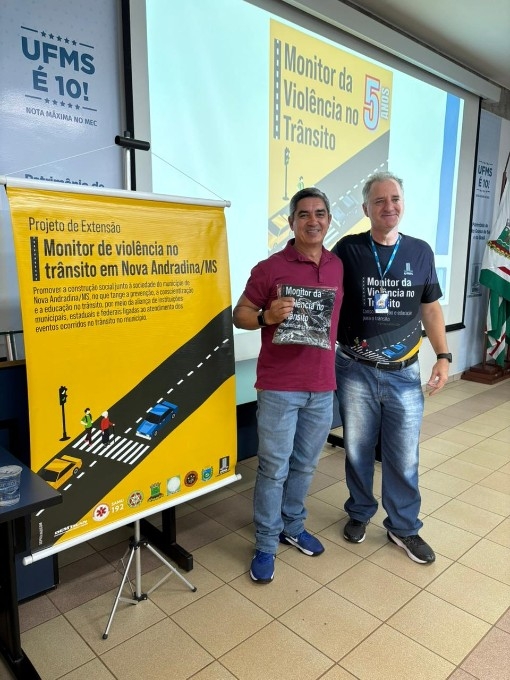 Monitor da Violência no Trânsito apresenta dados preocupantes sobre acidentes e mortes em Nova Andradina
