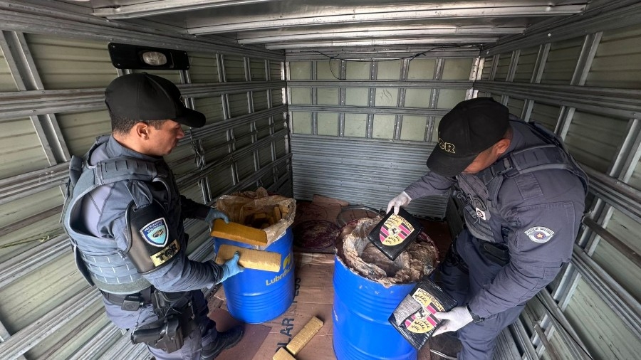 Morador de Nova Andradina é preso com mais de 250 kg de drogas em SP
