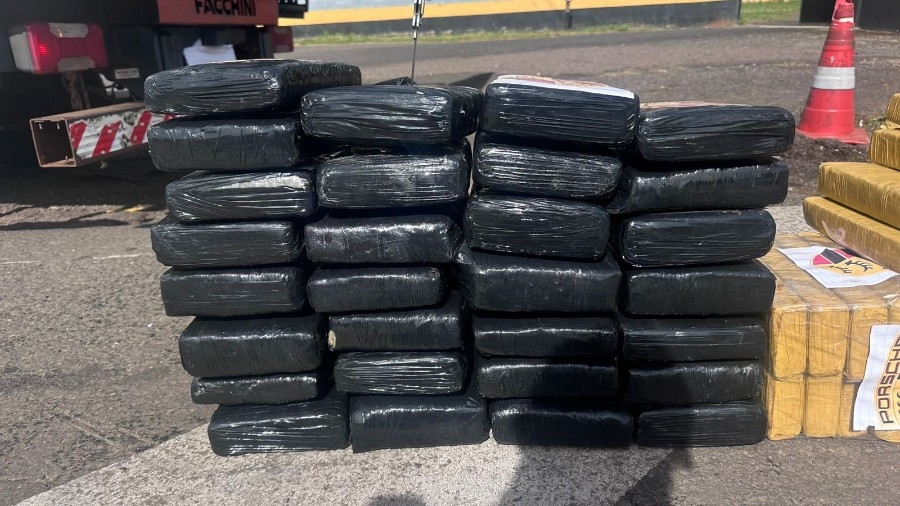 Morador de Nova Andradina é preso com mais de 250 kg de drogas em SP