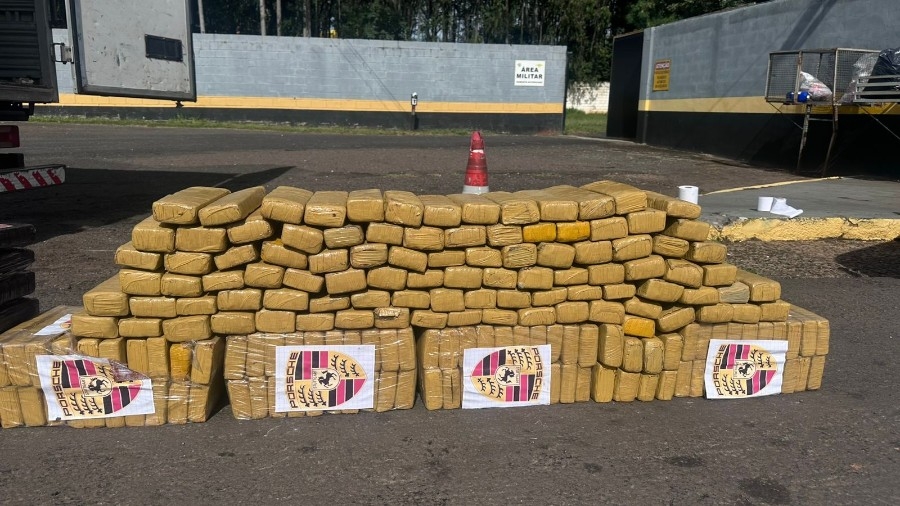 Morador de Nova Andradina é preso com mais de 250 kg de drogas em SP