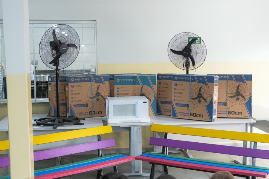 Prefeitura investe R$ 1,2 milhão em melhorias para escolas municipais