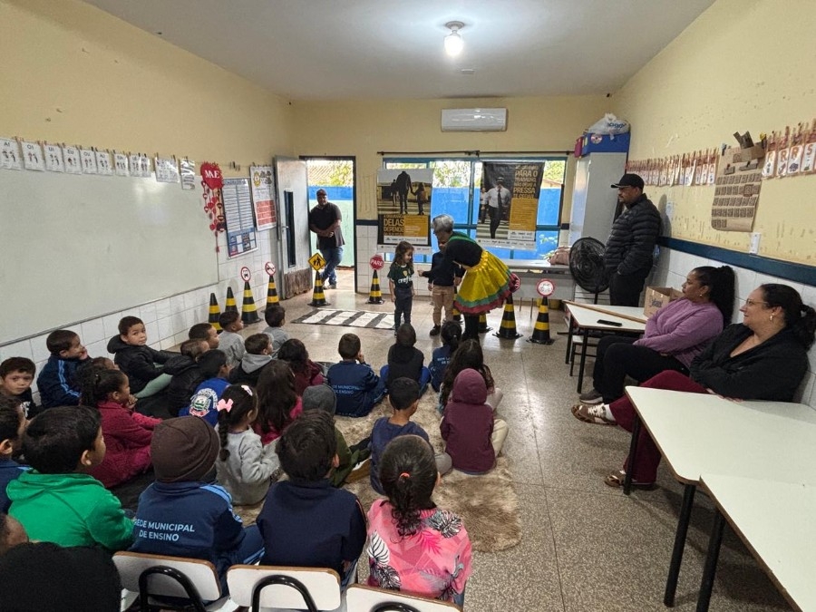 Maio Amarelo: ciclo de palestras busca conscientizar crianças de forma lúdica