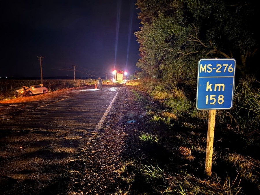 Duas mulheres morrem em grave acidente na MS-276 em Nova Andradina