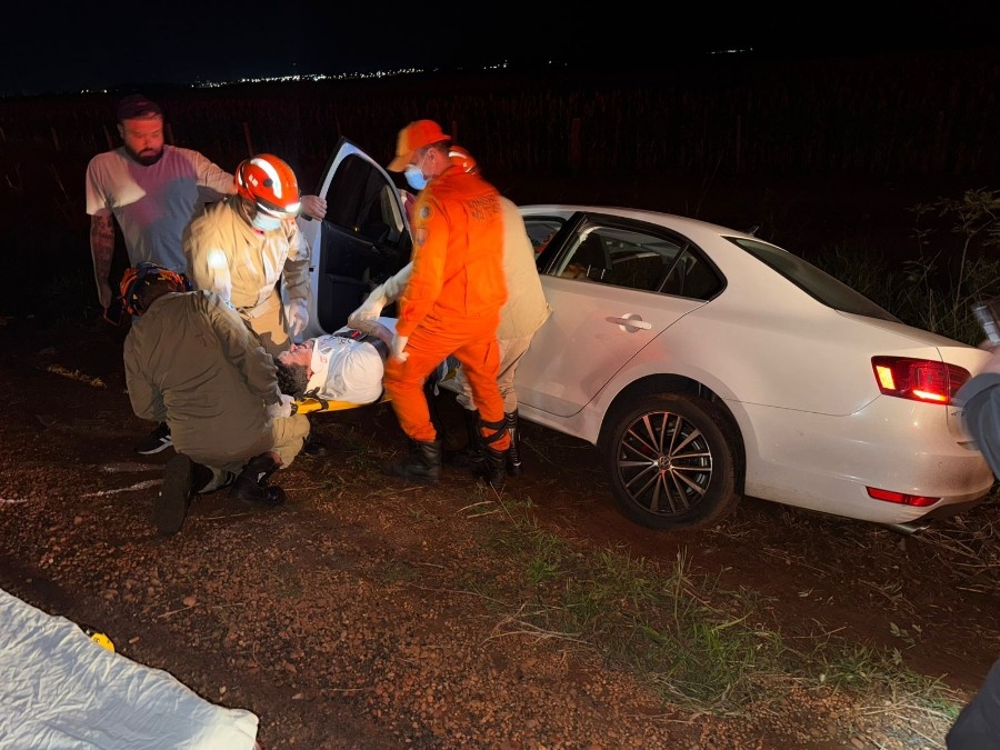 Motorista é preso por embriaguez e homicídio doloso após acidente com duas mortes em Nova Andradina
