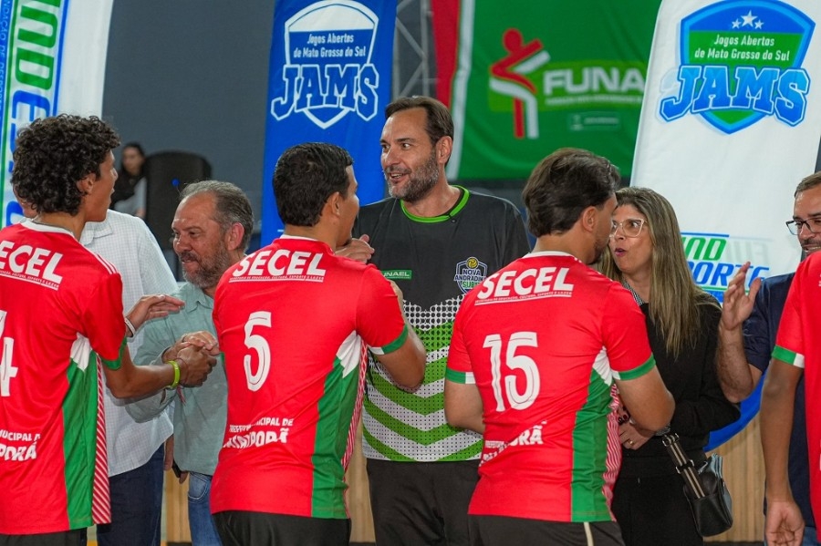 Nova Andradina domina etapa regional do JAMS e garante três classificações para a fase final