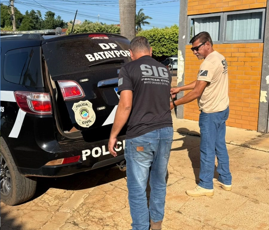 Homem é preso por ameaçar ex-companheira em Batayporã